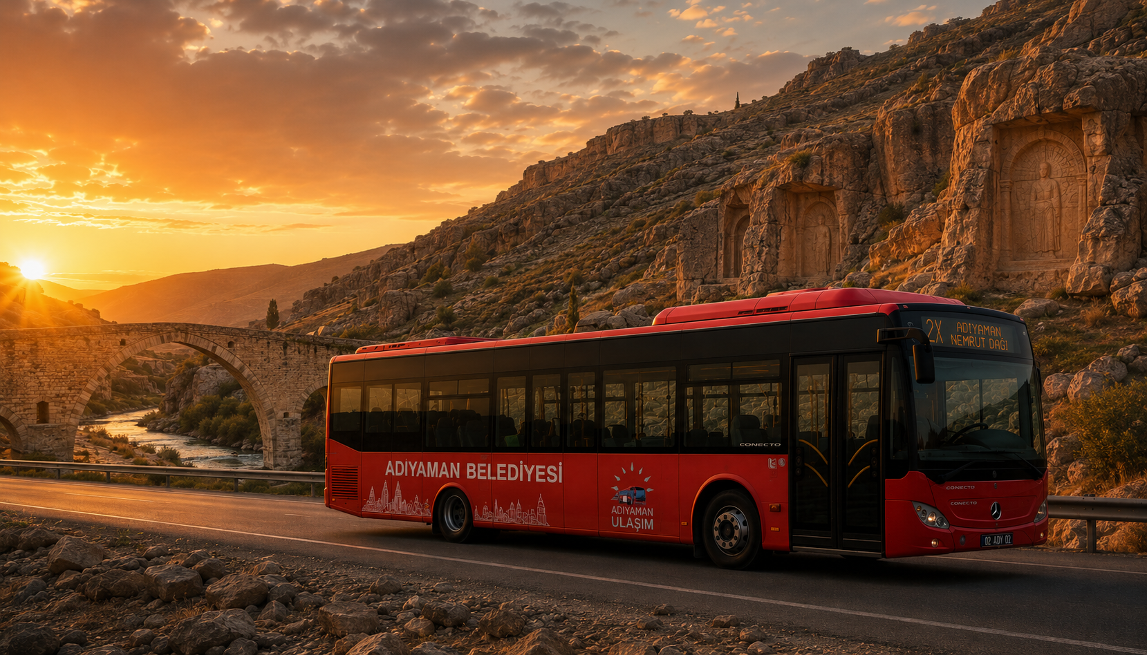 Adıyaman toplu taşıma filosu