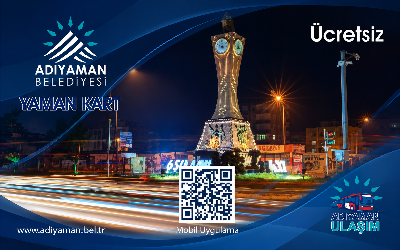 Ücretsiz Yaman Kart arka yüzü