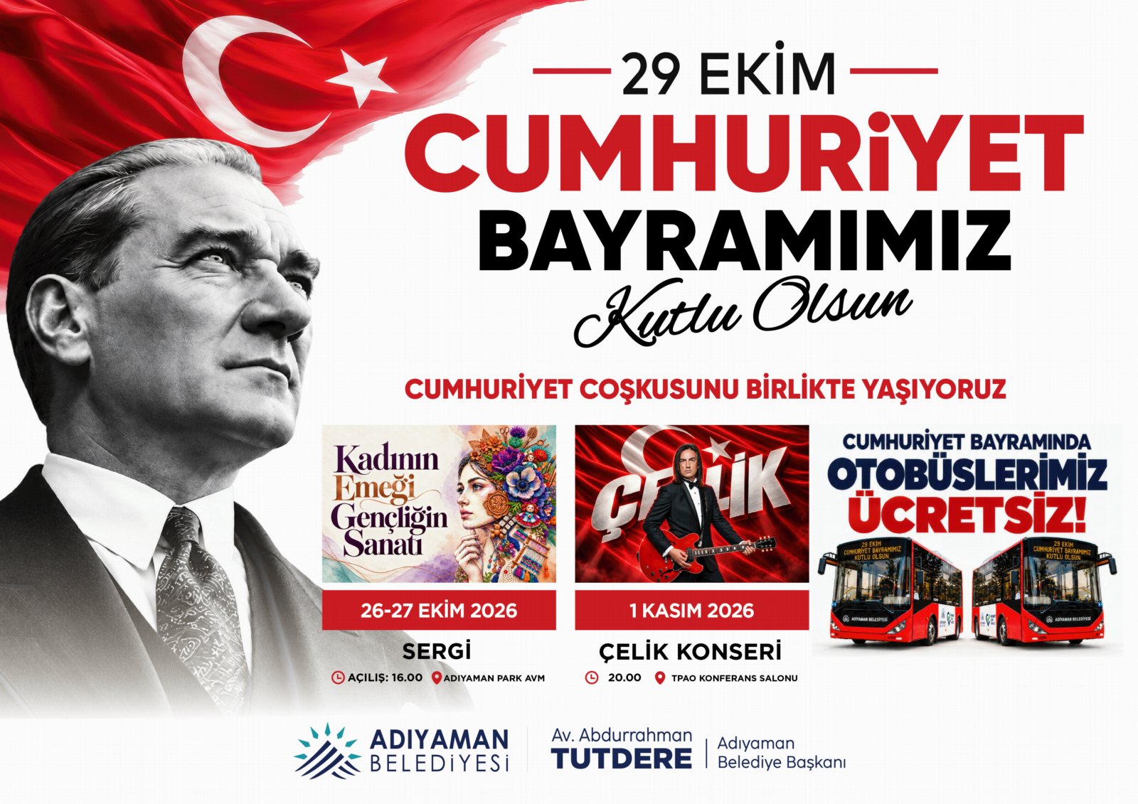29 EKİM CUMHURİYET BAYRAMI KUTLU OLSUN
